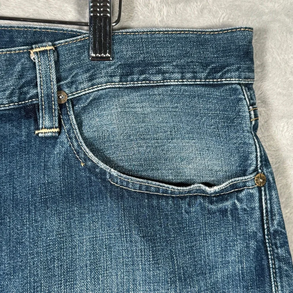 Ralph Lauren Jeans Mens 36x30 (Actual 38x31) Blue Slim‎ Straight 018